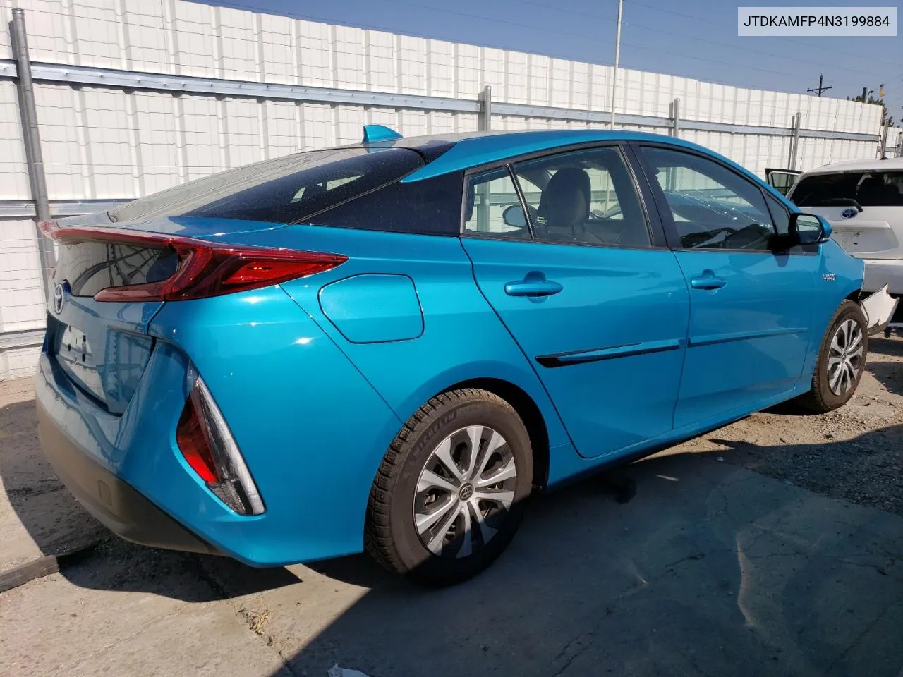 2022 Toyota Prius Prime Le VIN: JTDKAMFP4N3199884 Lot: 70405014