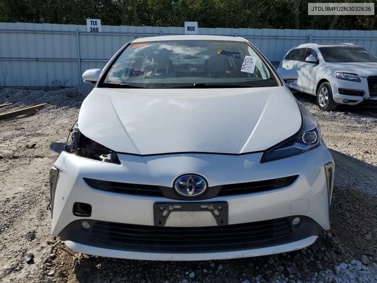 2022 Toyota Prius Le VIN: JTDL9MFU2N3032636 Lot: 71711574