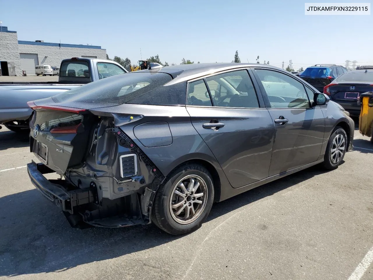 2022 Toyota Prius Prime Le VIN: JTDKAMFPXN3229115 Lot: 72661224