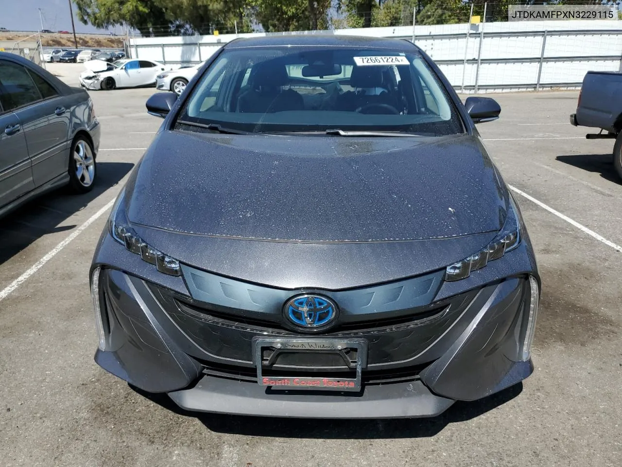 2022 Toyota Prius Prime Le VIN: JTDKAMFPXN3229115 Lot: 72661224