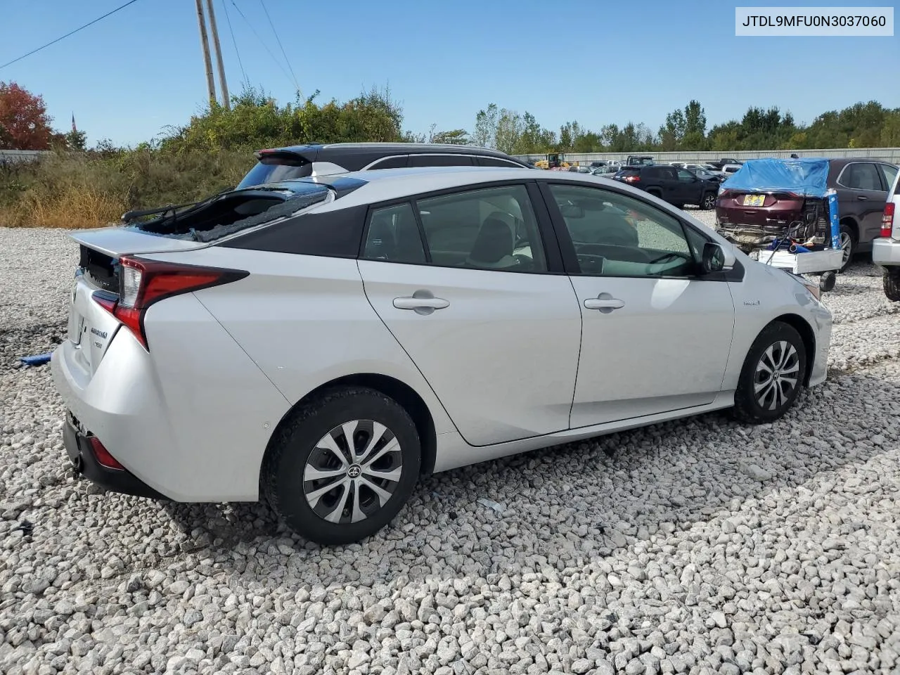 2022 Toyota Prius Le VIN: JTDL9MFU0N3037060 Lot: 72805184