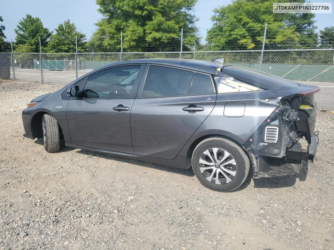 2022 Toyota Prius Prime Le VIN: JTDKAMFP1N3227706 Lot: 72974264