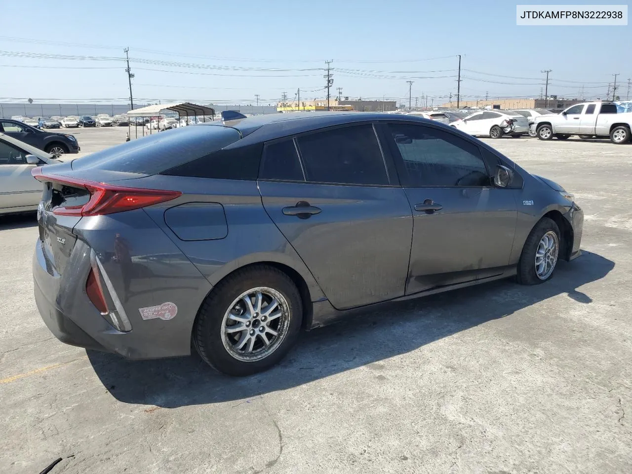 2022 Toyota Prius Prime Le VIN: JTDKAMFP8N3222938 Lot: 73144474