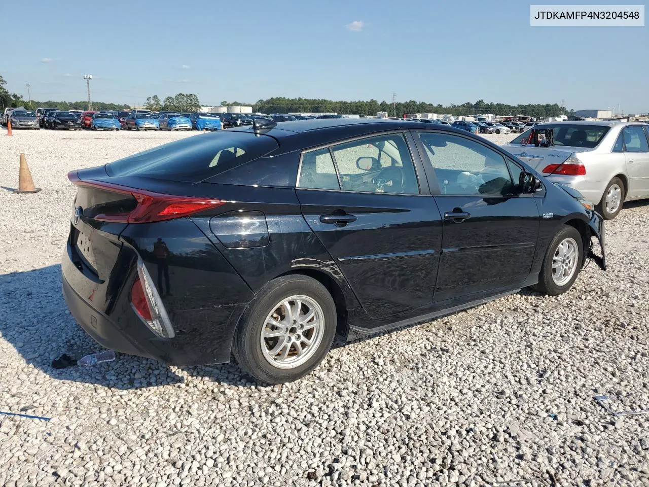 2022 Toyota Prius Prime Le VIN: JTDKAMFP4N3204548 Lot: 73391354