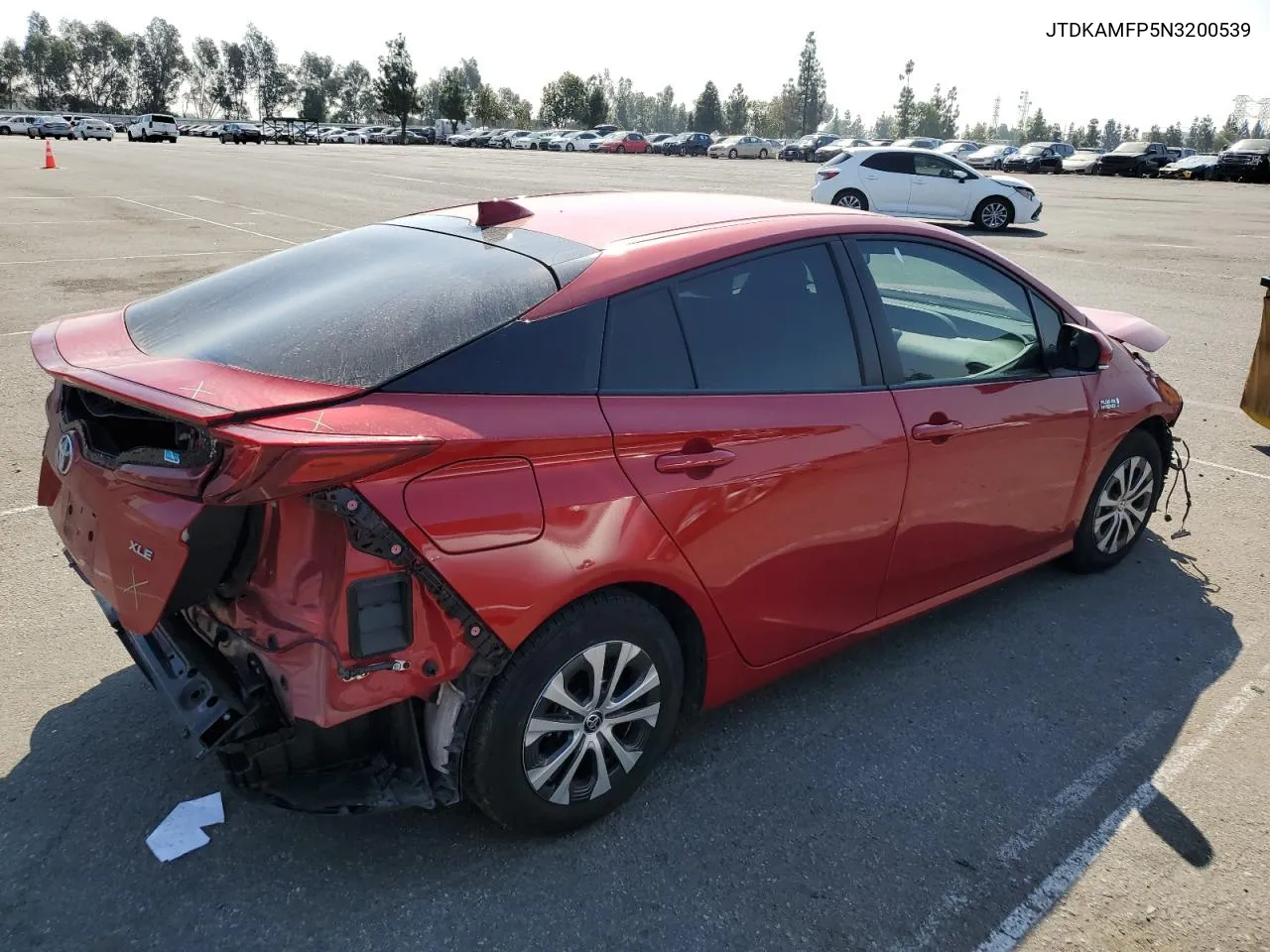 JTDKAMFP5N3200539 2022 Toyota Prius Prime Le