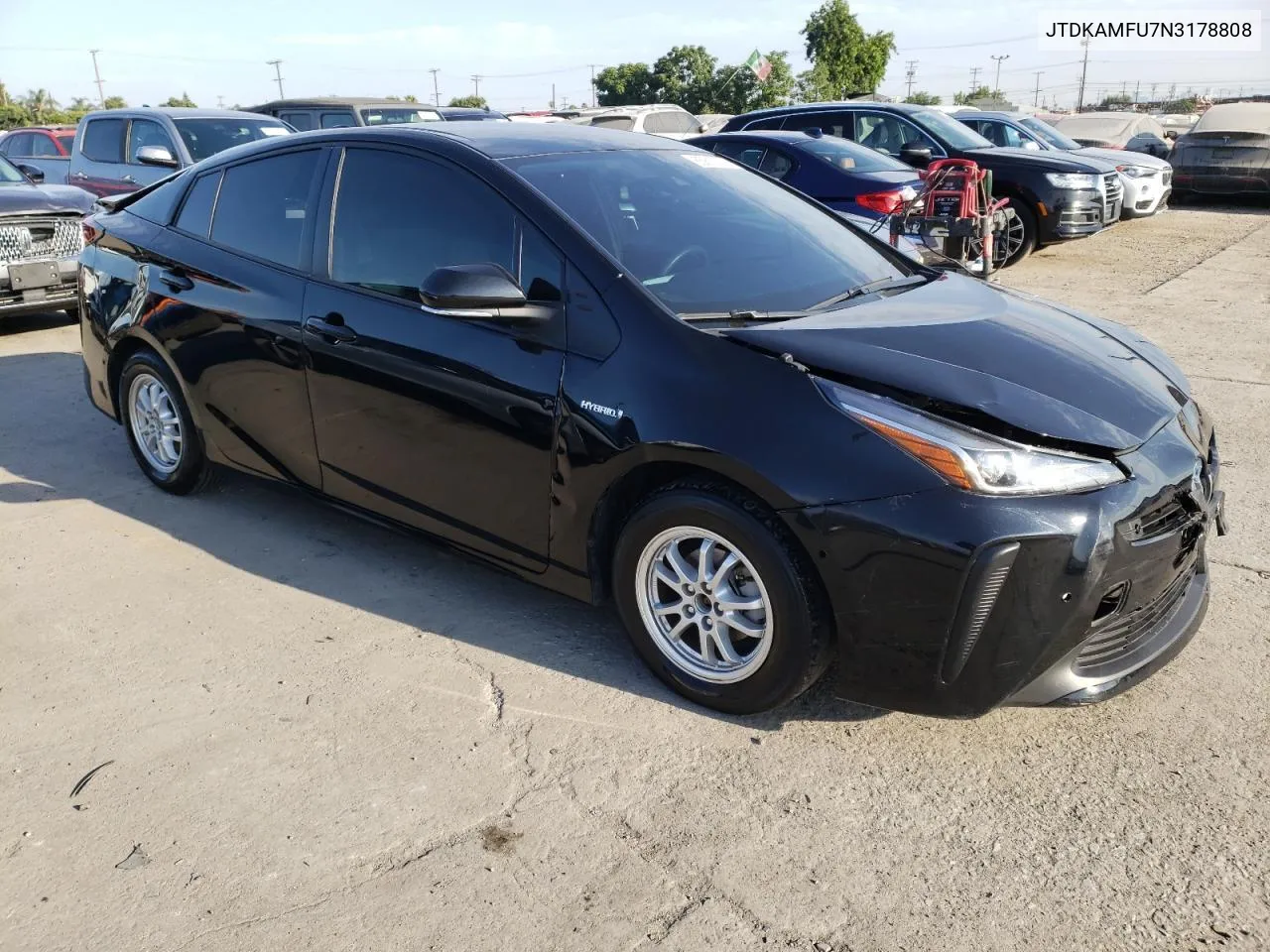 2022 Toyota Prius Night Shade VIN: JTDKAMFU7N3178808 Lot: 73427724