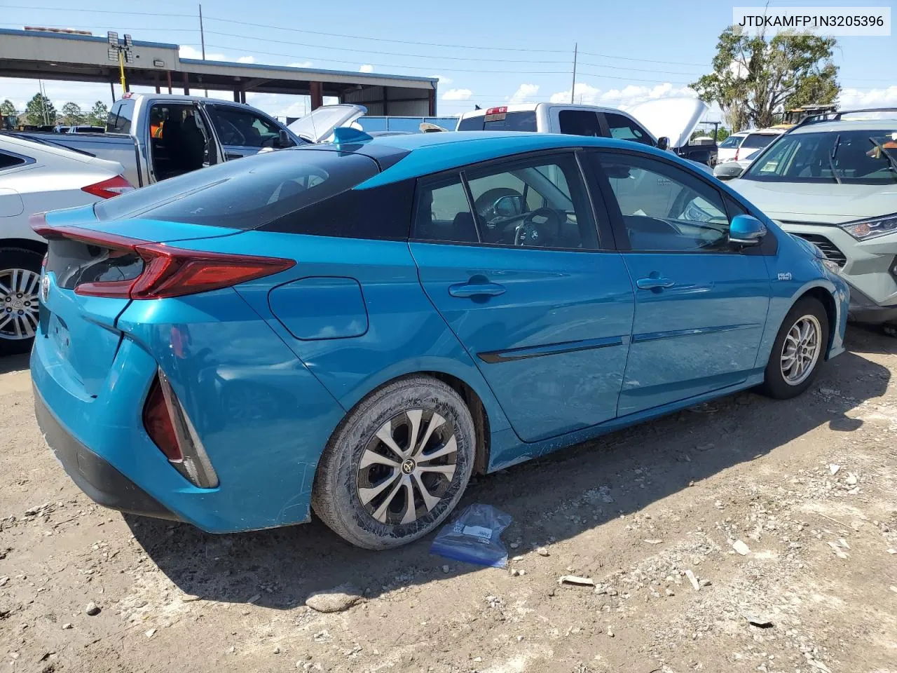 2022 Toyota Prius Prime Le VIN: JTDKAMFP1N3205396 Lot: 73643564