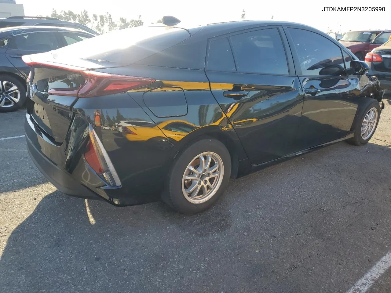 2022 Toyota Prius Prime Le VIN: JTDKAMFP2N3205990 Lot: 74341944