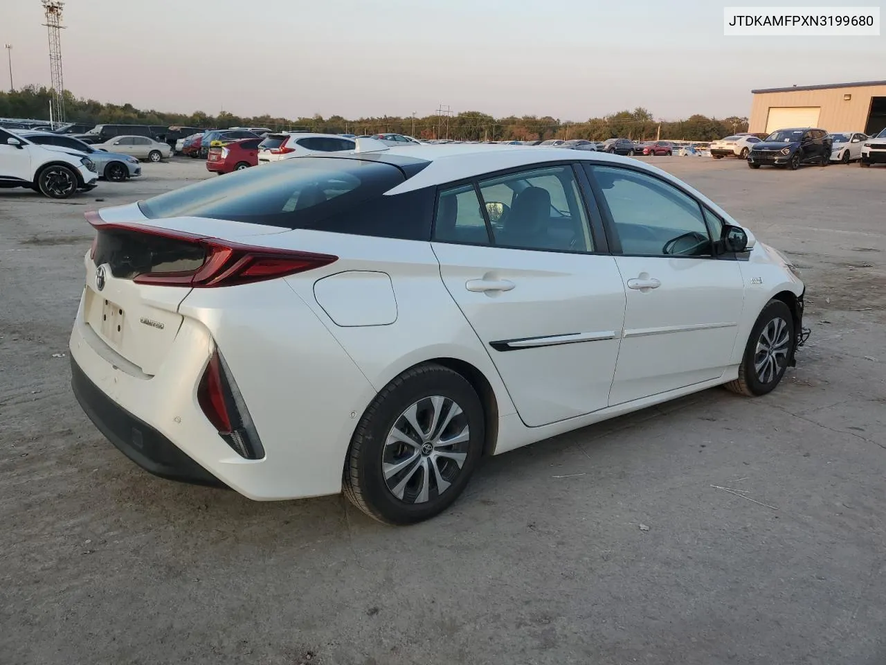 2022 Toyota Prius Prime Le VIN: JTDKAMFPXN3199680 Lot: 75033304