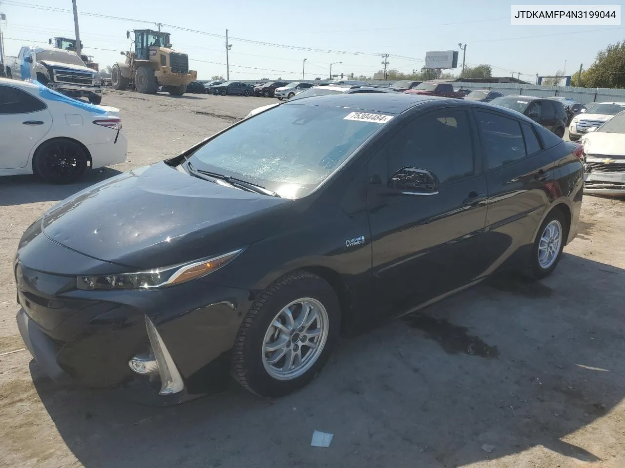 2022 Toyota Prius Prime Le VIN: JTDKAMFP4N3199044 Lot: 75304484