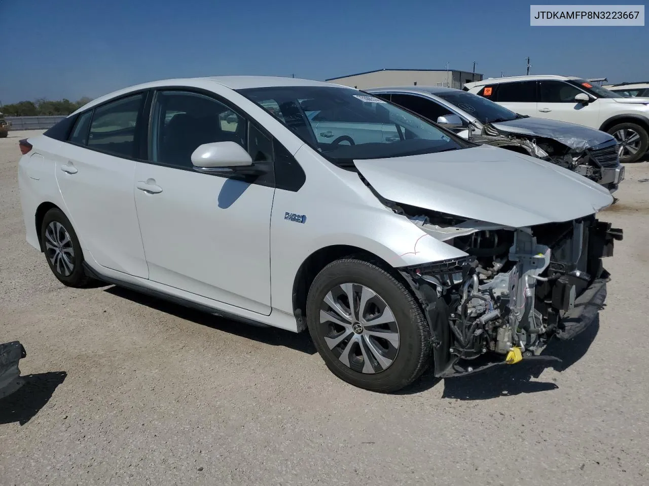 2022 Toyota Prius Prime Le VIN: JTDKAMFP8N3223667 Lot: 75506314