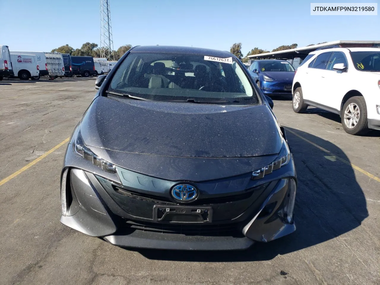 2022 Toyota Prius Prime Le VIN: JTDKAMFP9N3219580 Lot: 76612674