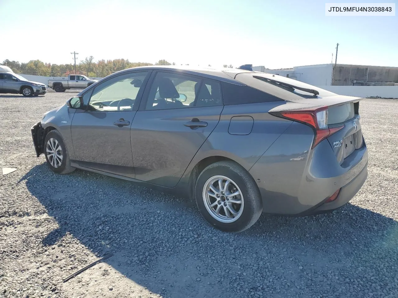 2022 Toyota Prius Le VIN: JTDL9MFU4N3038843 Lot: 76831584