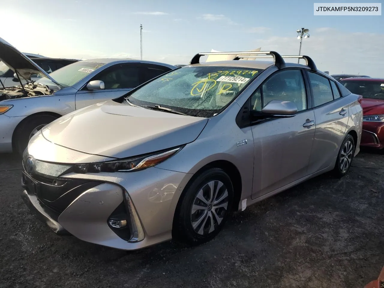 2022 Toyota Prius Prime Le VIN: JTDKAMFP5N3209273 Lot: 77129214