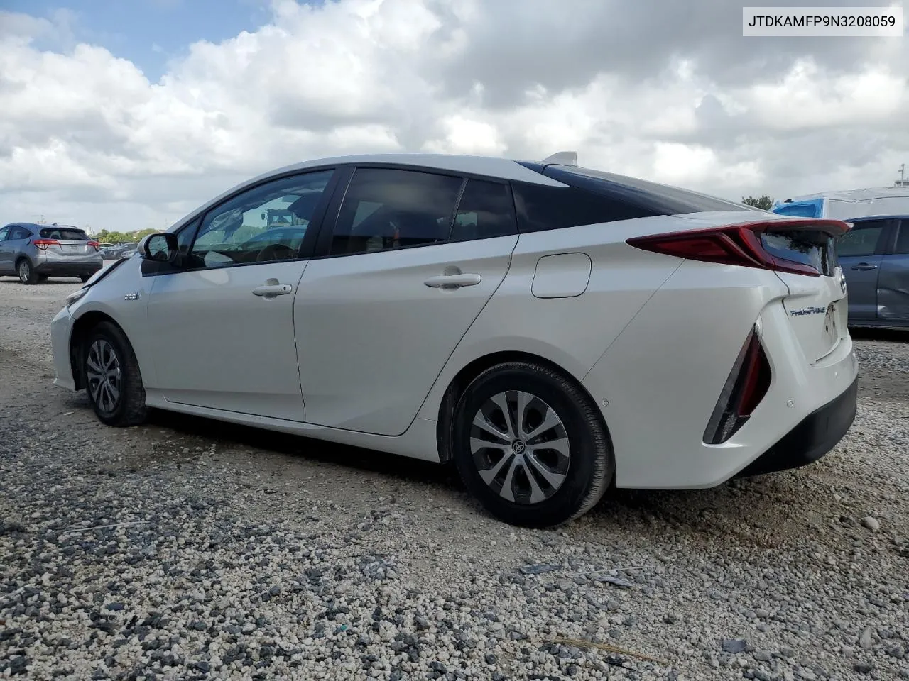 2022 Toyota Prius Prime Le VIN: JTDKAMFP9N3208059 Lot: 78390064