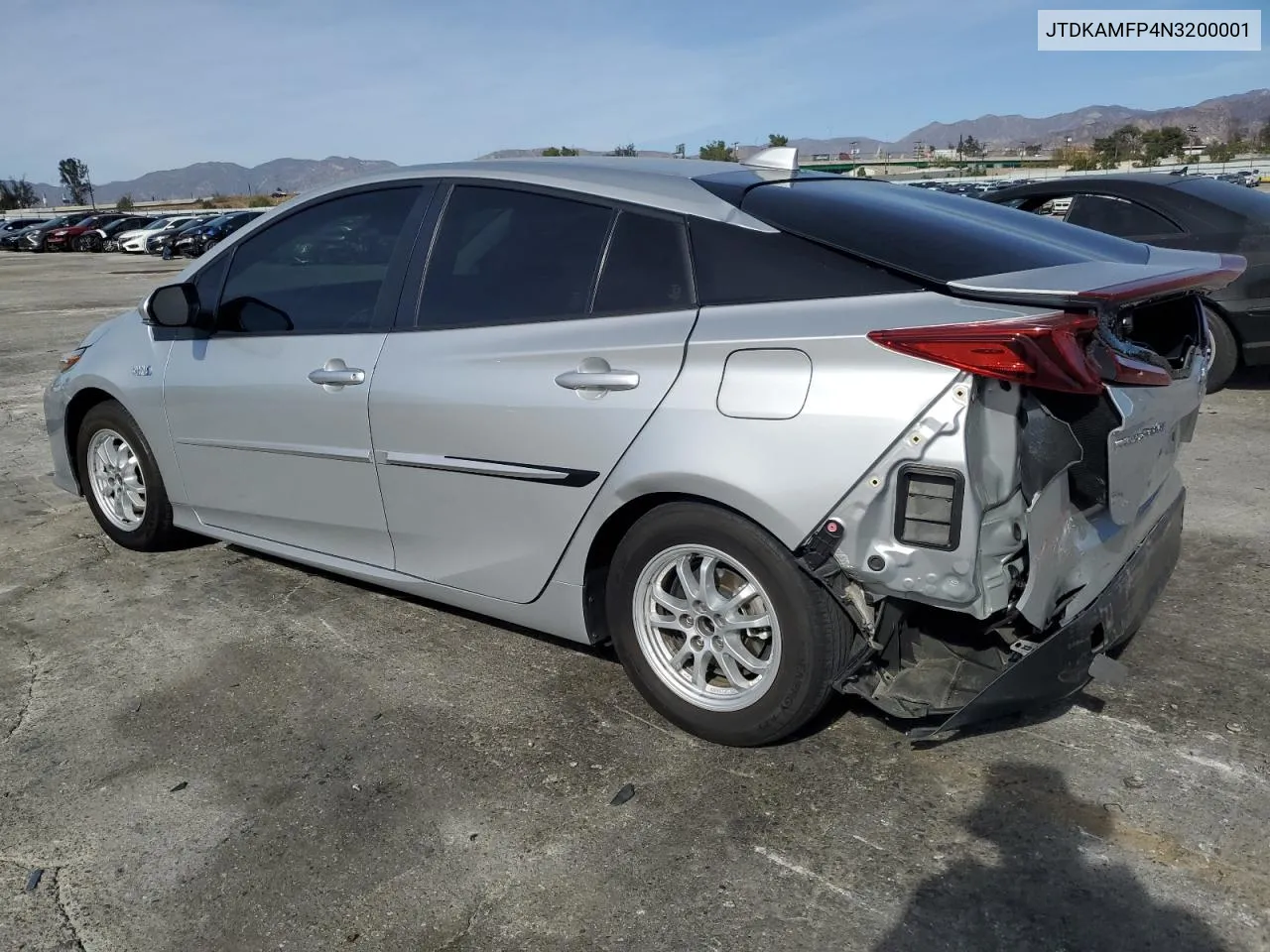 2022 Toyota Prius Prime Le VIN: JTDKAMFP4N3200001 Lot: 79858474