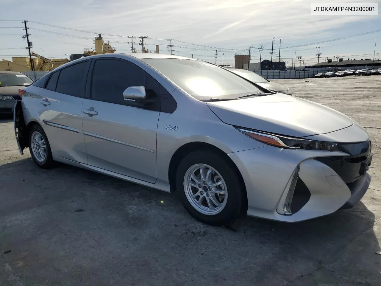 2022 Toyota Prius Prime Le VIN: JTDKAMFP4N3200001 Lot: 79858474