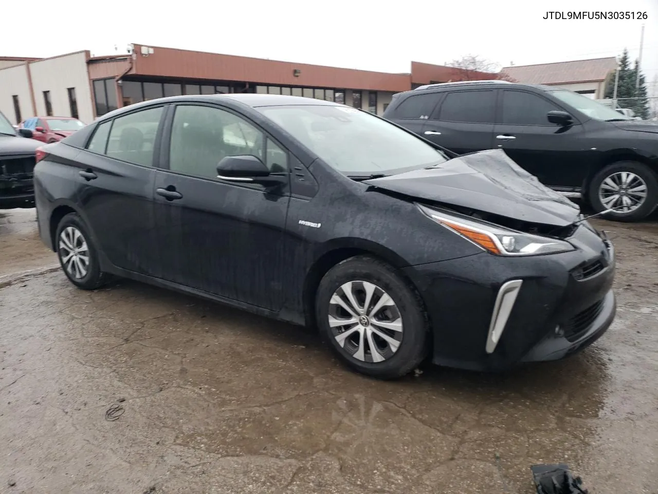 2022 Toyota Prius Le VIN: JTDL9MFU5N3035126 Lot: 80119504