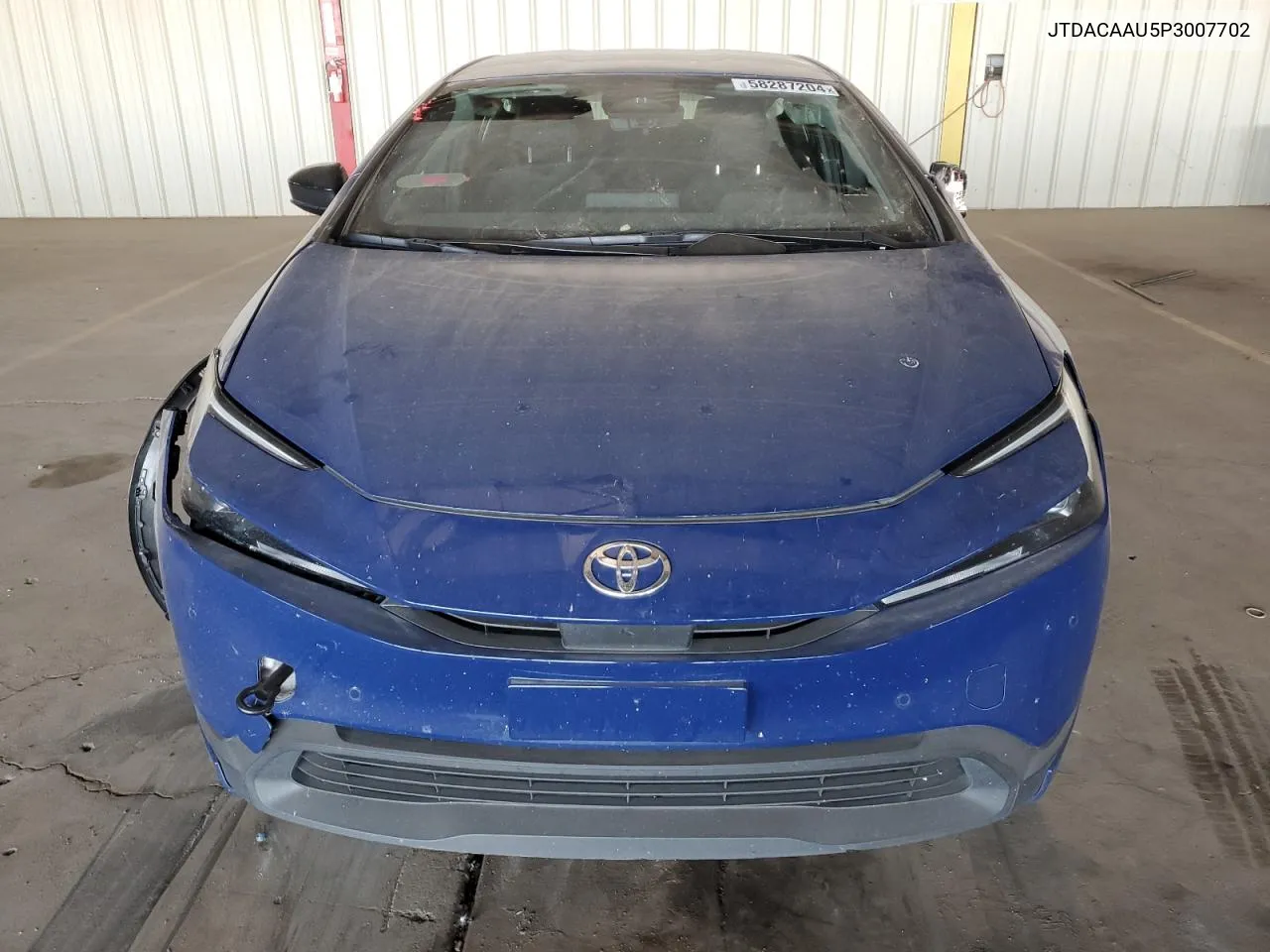 2023 Toyota Prius Le VIN: JTDACAAU5P3007702 Lot: 58287204