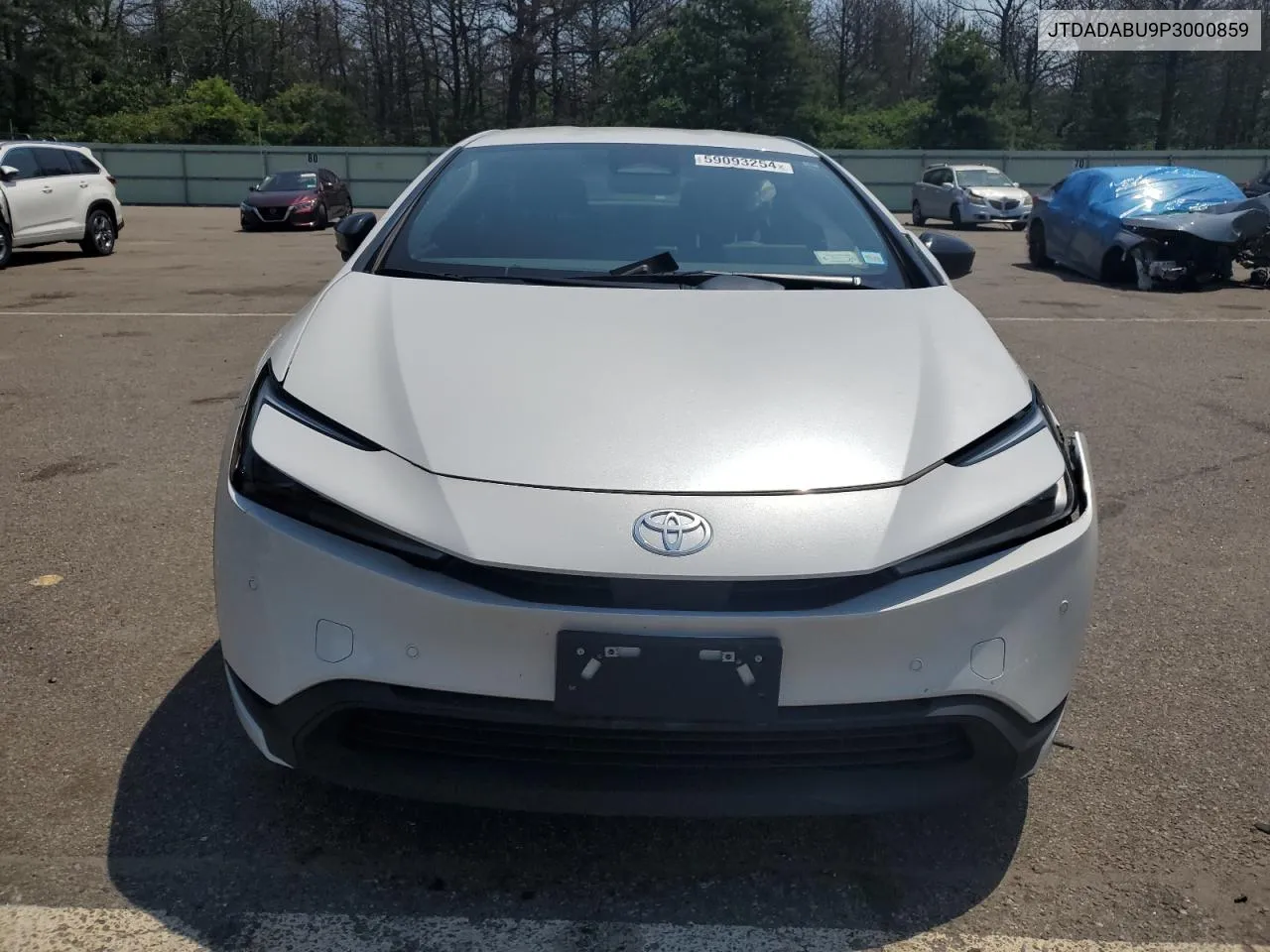 2023 Toyota Prius Le VIN: JTDADABU9P3000859 Lot: 59093254