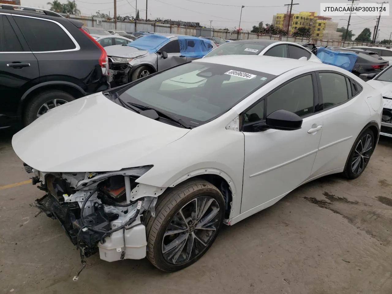 2023 Toyota Prius Le VIN: JTDACAAU4P3003124 Lot: 69596284