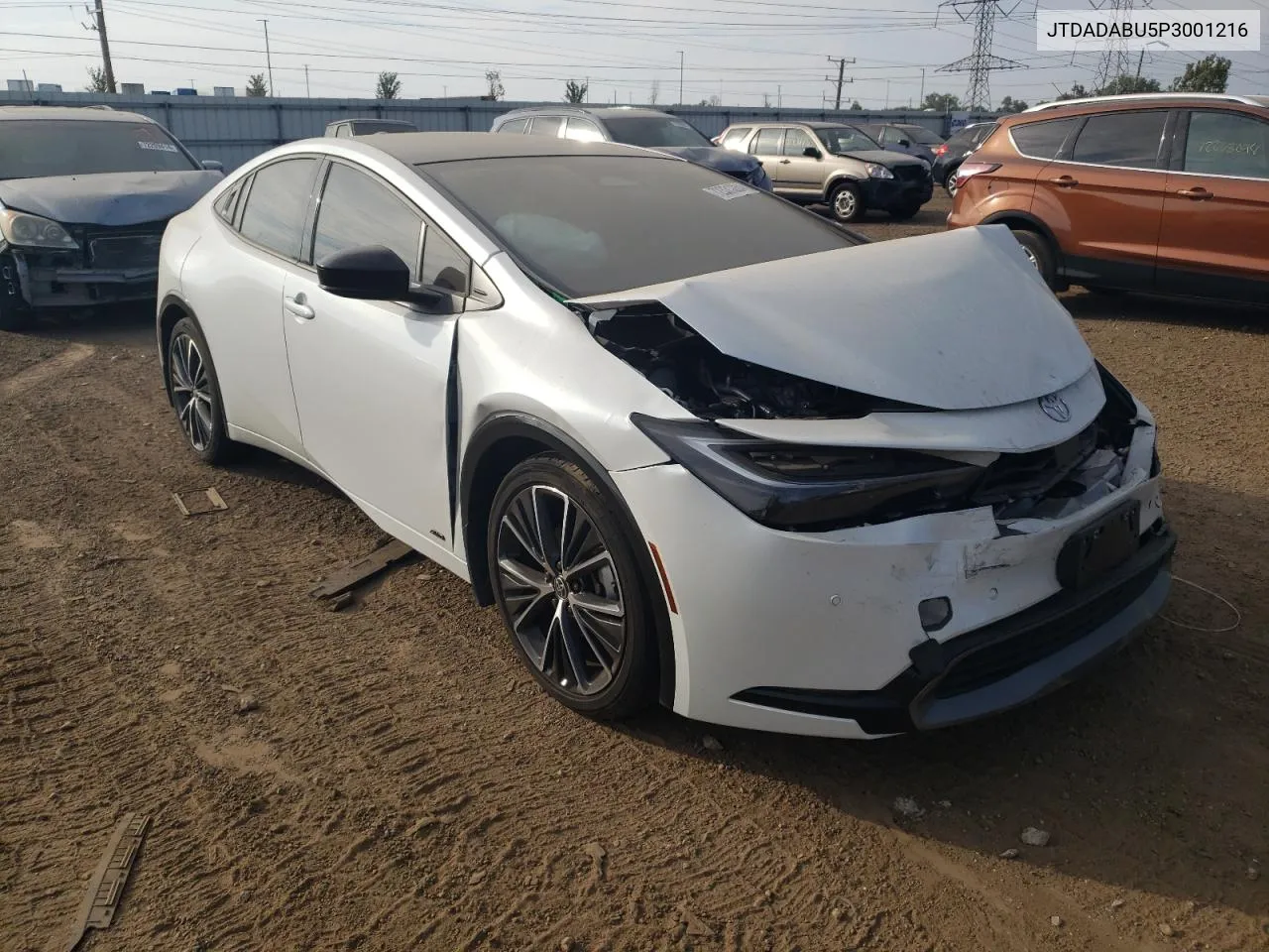 2023 Toyota Prius Le VIN: JTDADABU5P3001216 Lot: 72331224