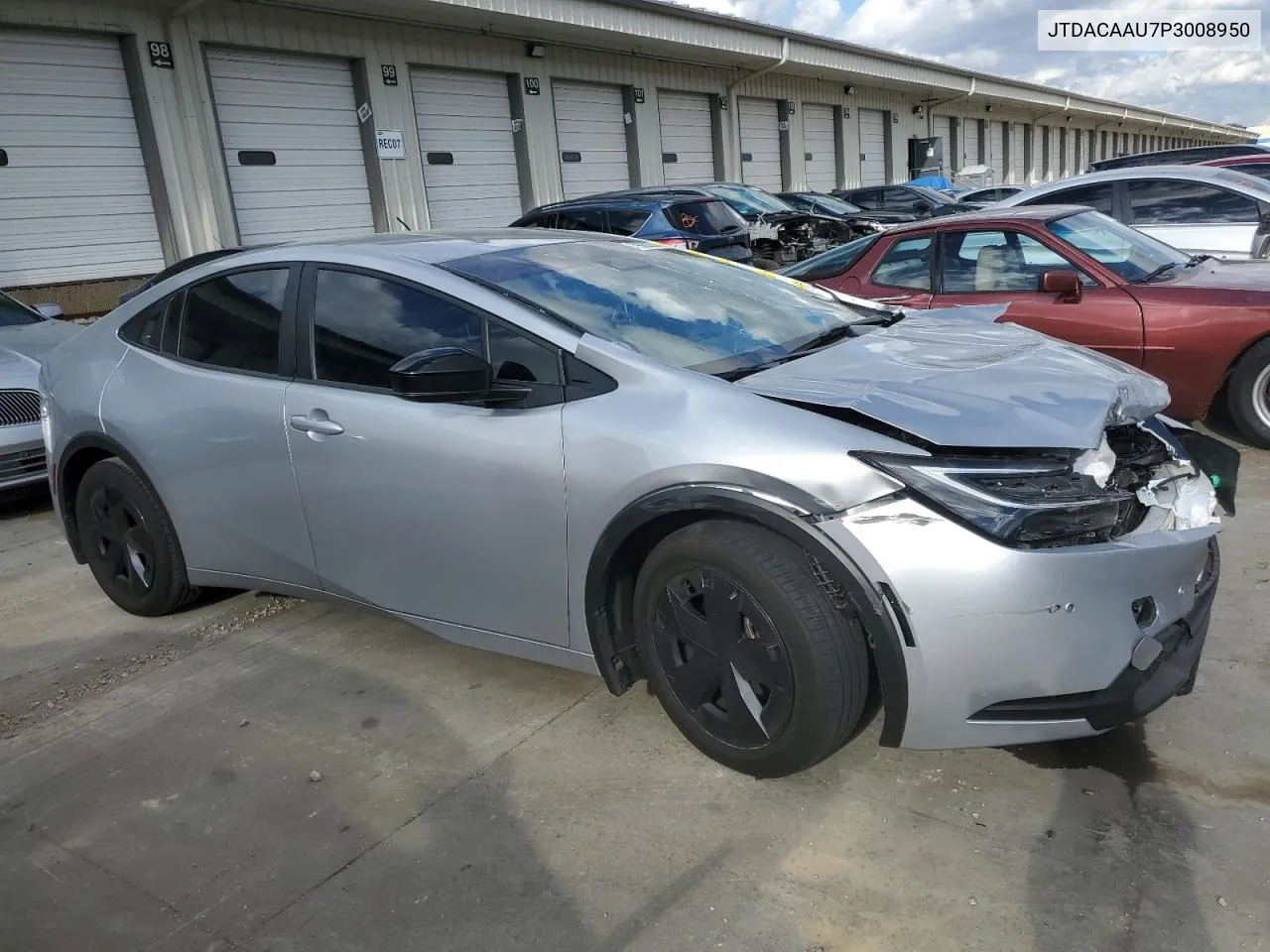 2023 Toyota Prius Le VIN: JTDACAAU7P3008950 Lot: 79062534