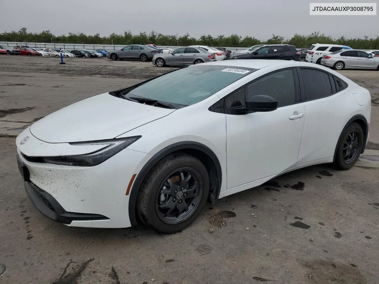 2023 Toyota Prius Le VIN: JTDACAAUXP3008795 Lot: 80236494