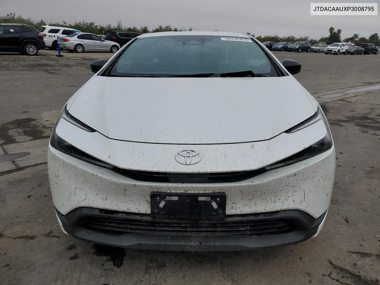 2023 Toyota Prius Le VIN: JTDACAAUXP3008795 Lot: 80236494