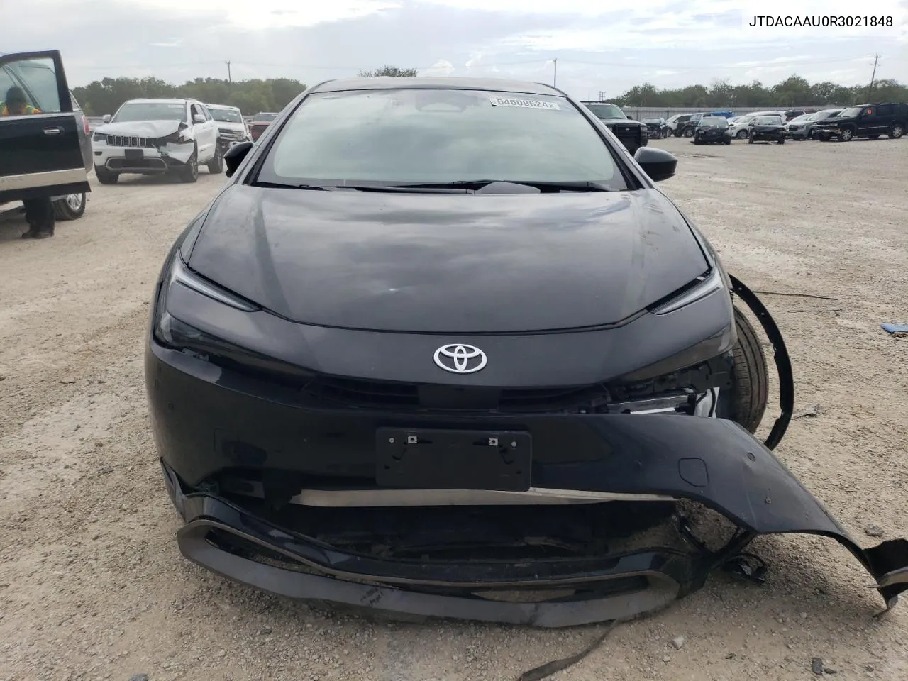 2024 Toyota Prius Le VIN: JTDACAAU0R3021848 Lot: 64609624