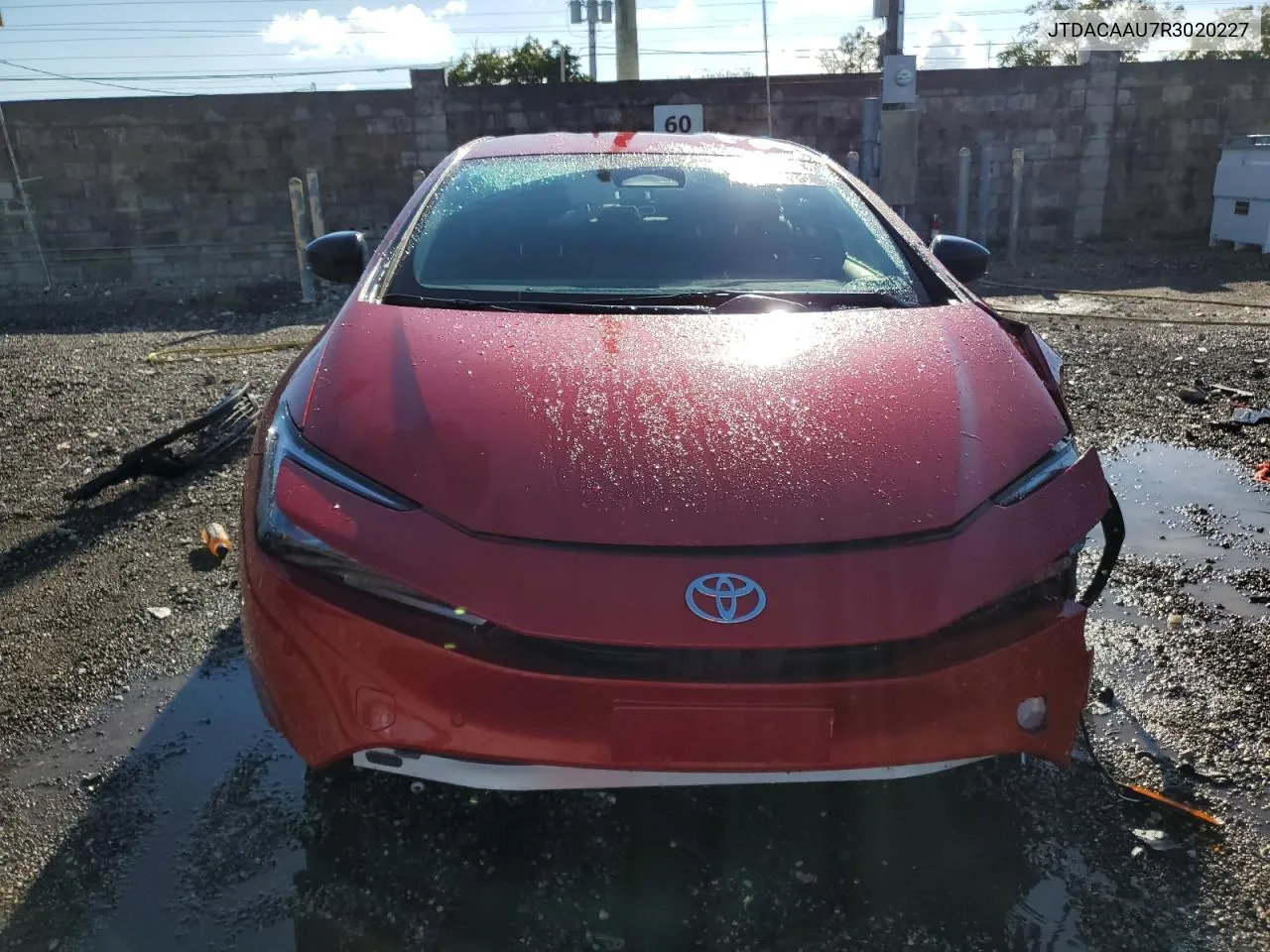 2024 Toyota Prius Le VIN: JTDACAAU7R3020227 Lot: 72352834