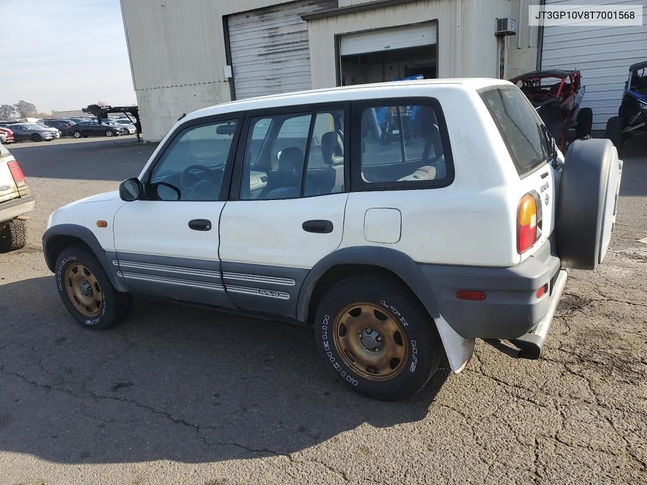 1996 Toyota Rav4 VIN: JT3GP10V8T7001568 Lot: 80132874