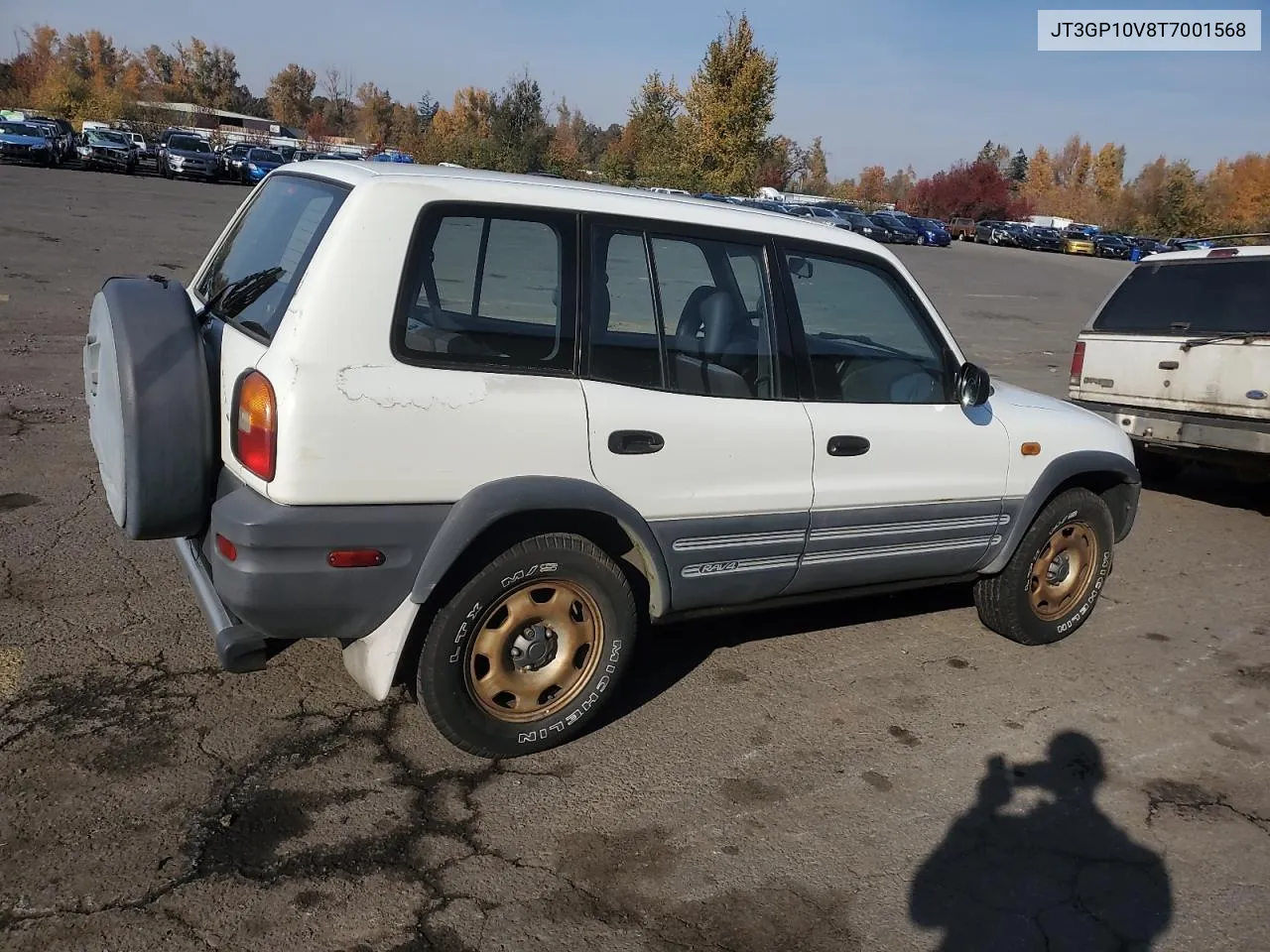 1996 Toyota Rav4 VIN: JT3GP10V8T7001568 Lot: 80132874