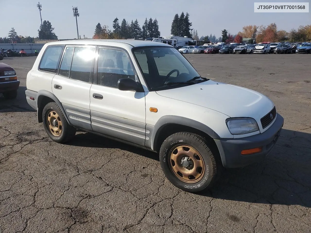 1996 Toyota Rav4 VIN: JT3GP10V8T7001568 Lot: 80132874