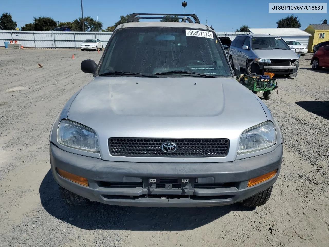 1997 Toyota Rav4 VIN: JT3GP10V5V7018539 Lot: 69501114