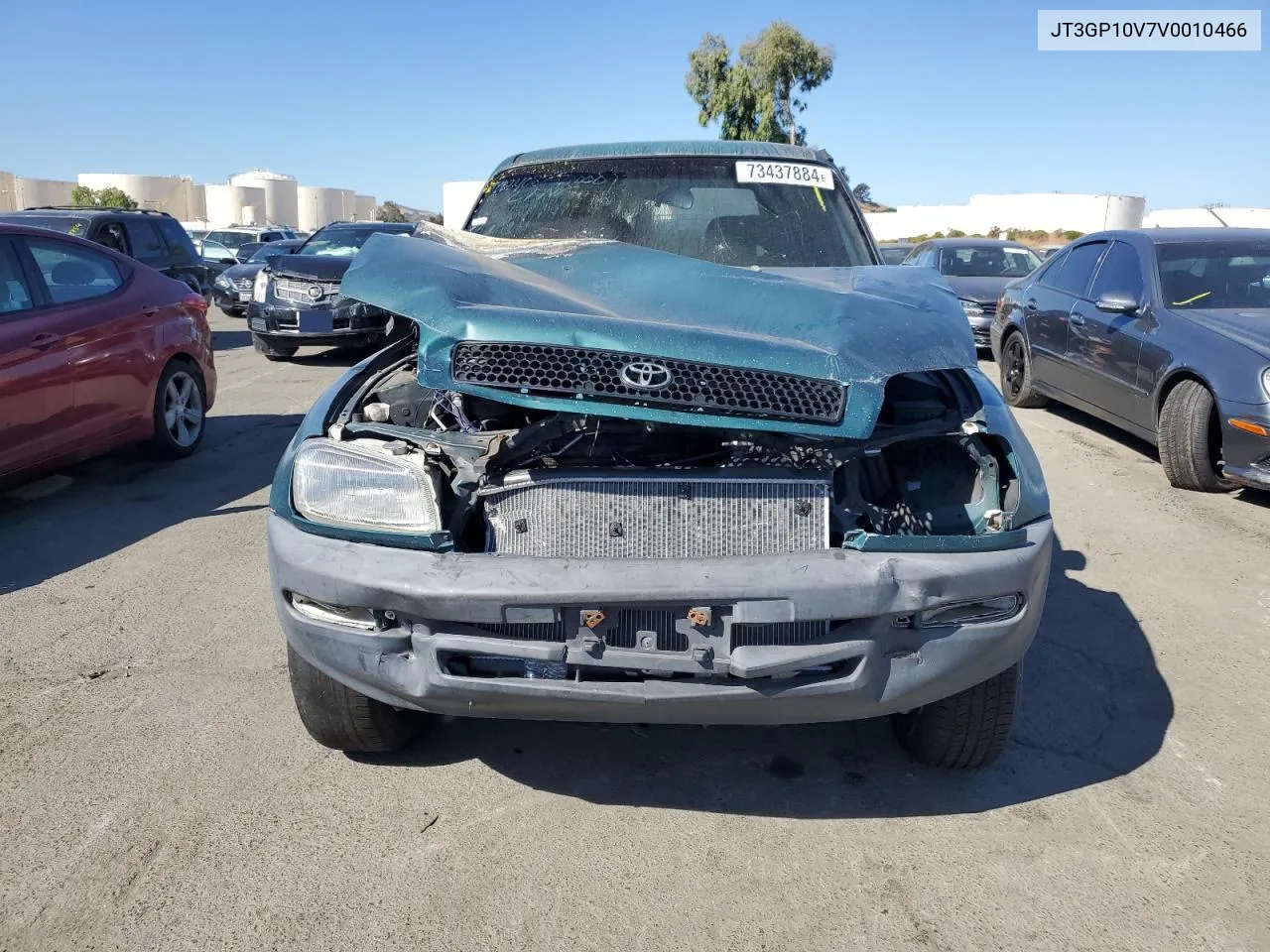 1997 Toyota Rav4 VIN: JT3GP10V7V0010466 Lot: 73437884