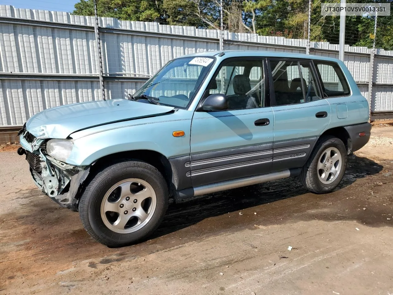 1997 Toyota Rav4 VIN: JT3GP10V5V0013351 Lot: 74956544