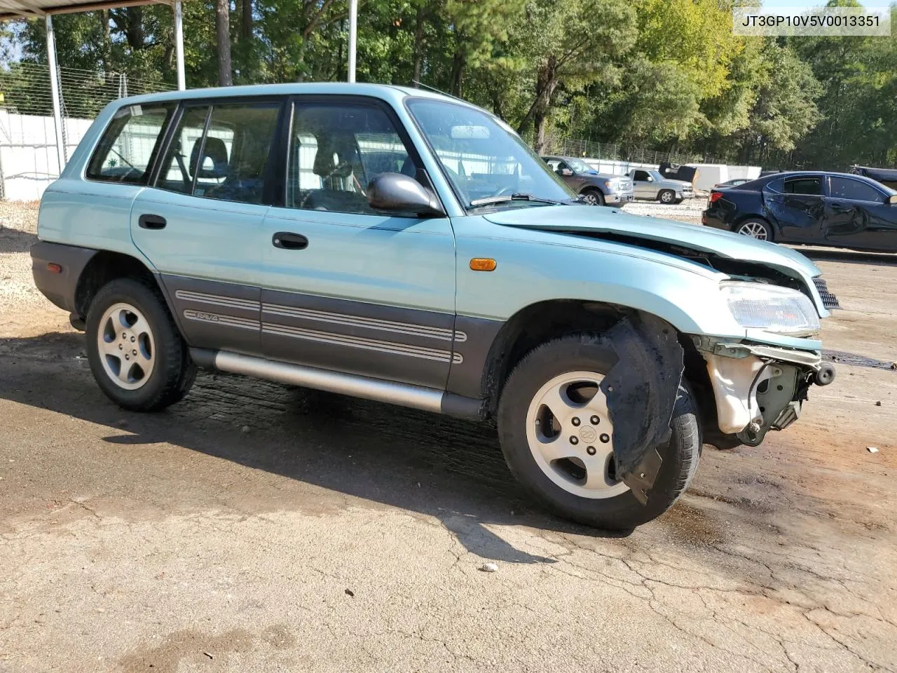 1997 Toyota Rav4 VIN: JT3GP10V5V0013351 Lot: 74956544