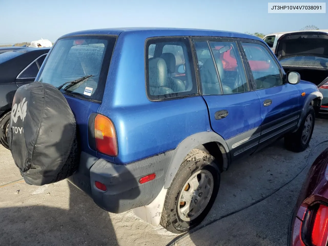 1997 Toyota Rav4 VIN: JT3HP10V4V7038091 Lot: 75629454