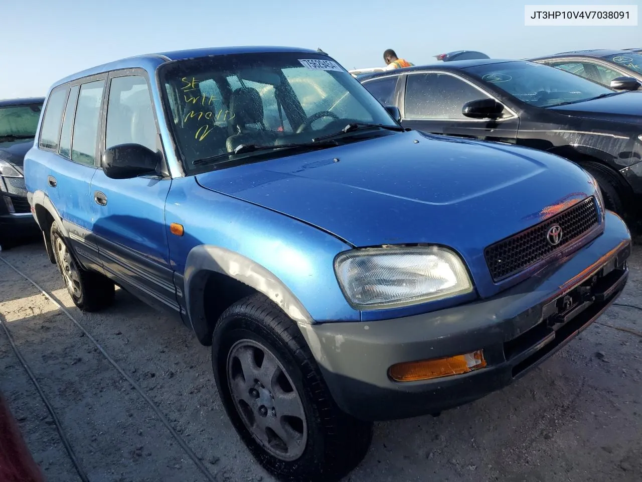 1997 Toyota Rav4 VIN: JT3HP10V4V7038091 Lot: 75629454