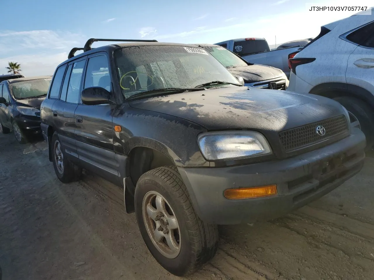 1997 Toyota Rav4 VIN: JT3HP10V3V7057747 Lot: 75955884