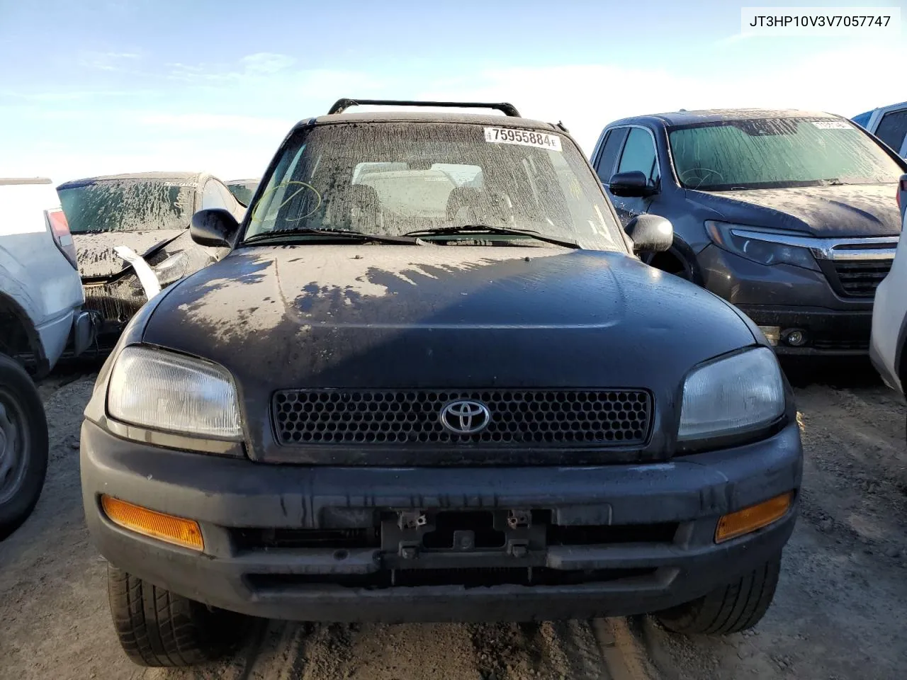 1997 Toyota Rav4 VIN: JT3HP10V3V7057747 Lot: 75955884