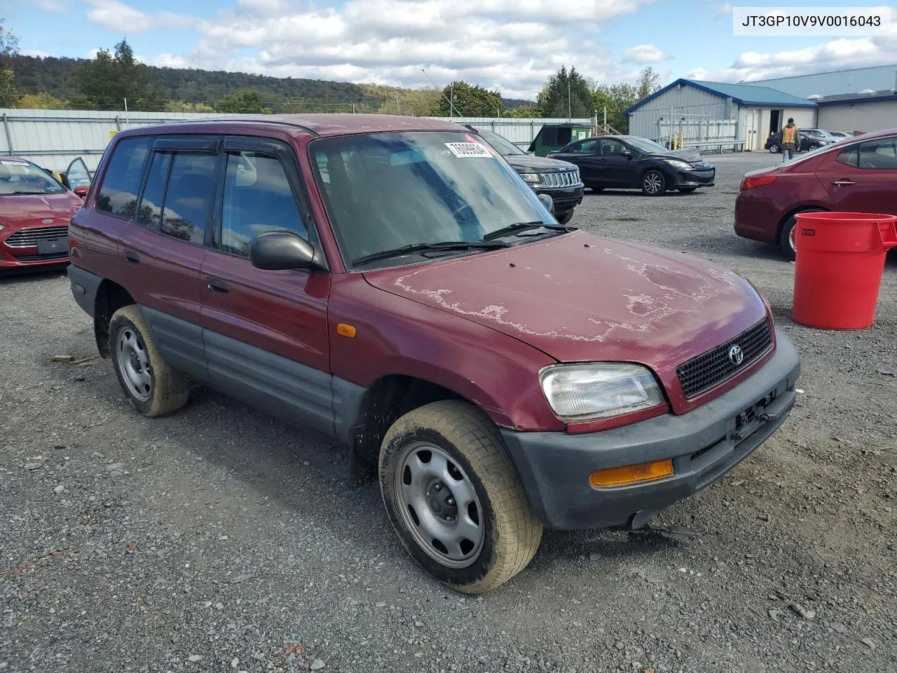 1997 Toyota Rav4 VIN: JT3GP10V9V0016043 Lot: 76099634