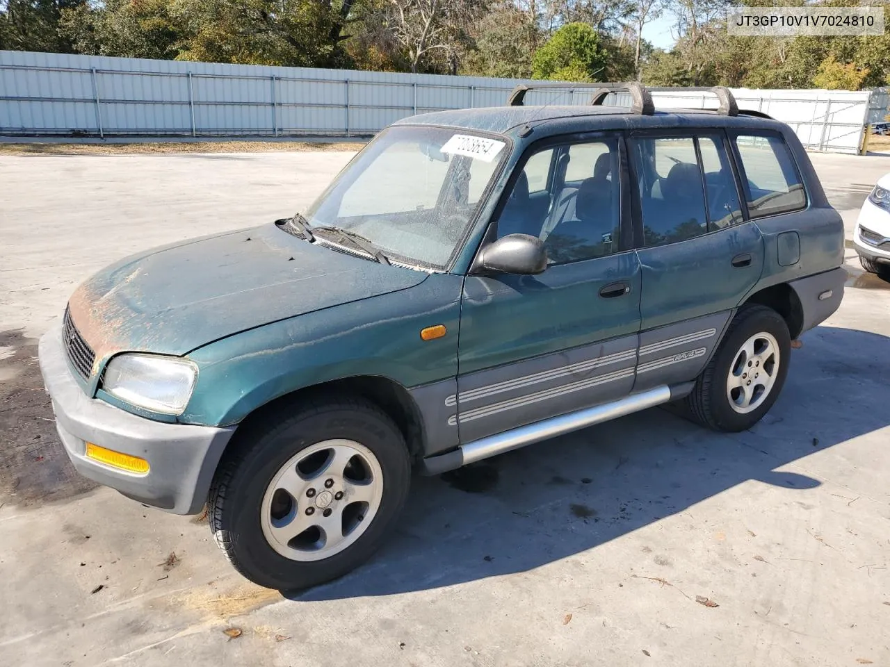 1997 Toyota Rav4 VIN: JT3GP10V1V7024810 Lot: 77008654