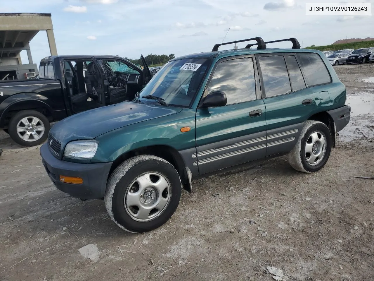 1997 Toyota Rav4 VIN: JT3HP10V2V0126243 Lot: 77083534