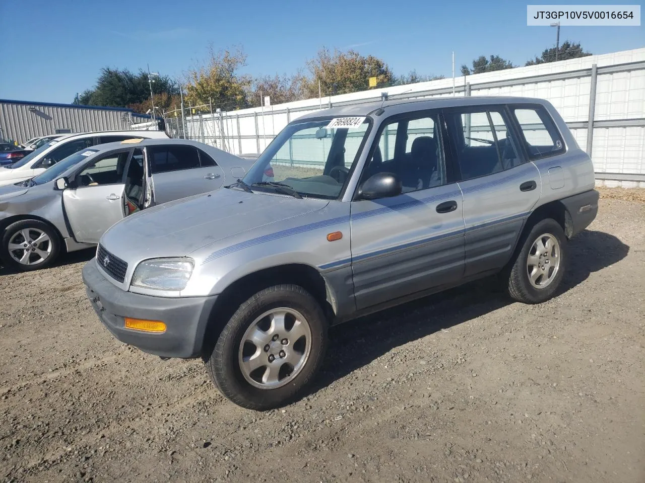 1997 Toyota Rav4 VIN: JT3GP10V5V0016654 Lot: 79698824