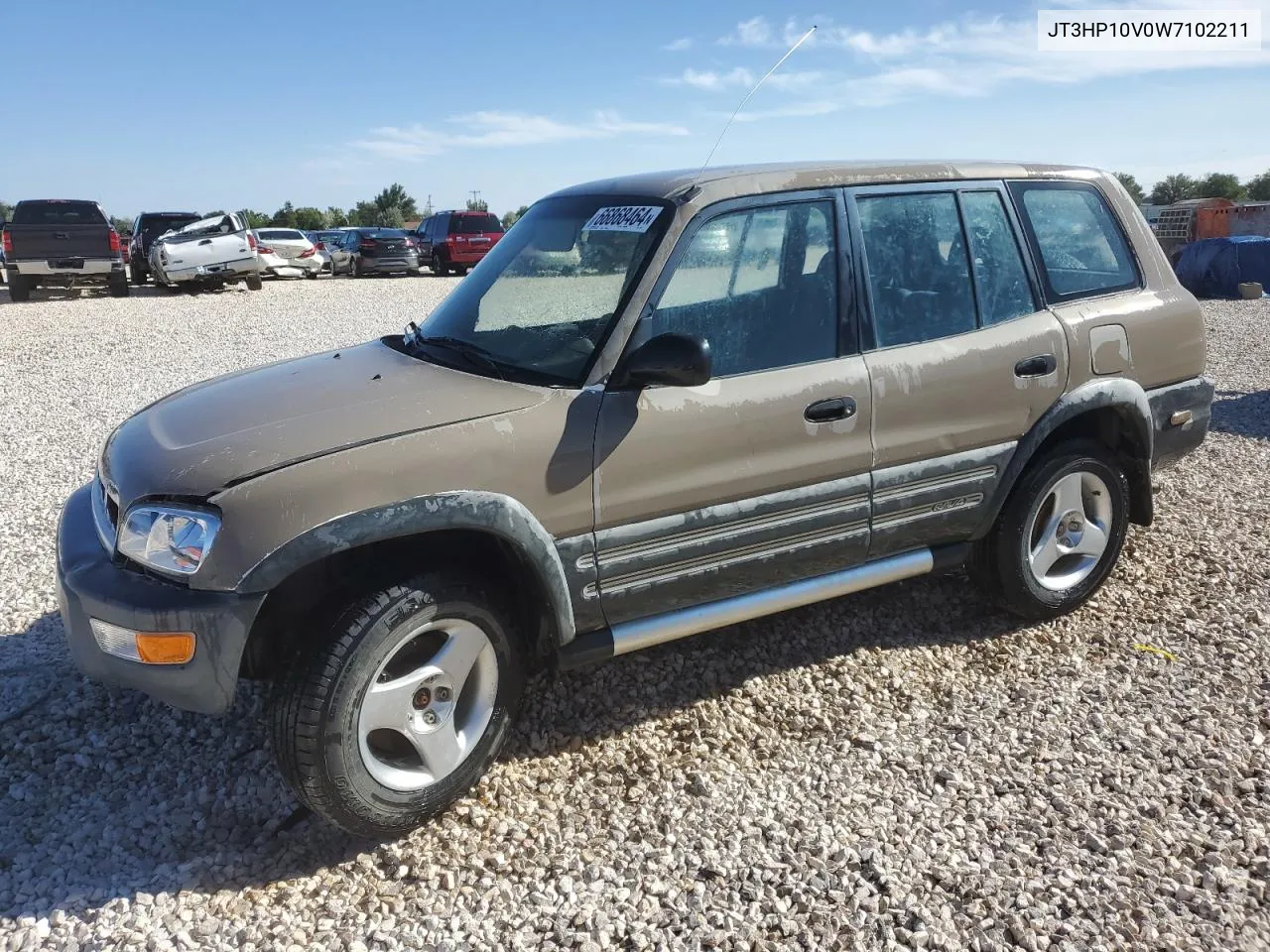 1998 Toyota Rav4 VIN: JT3HP10V0W7102211 Lot: 66868464