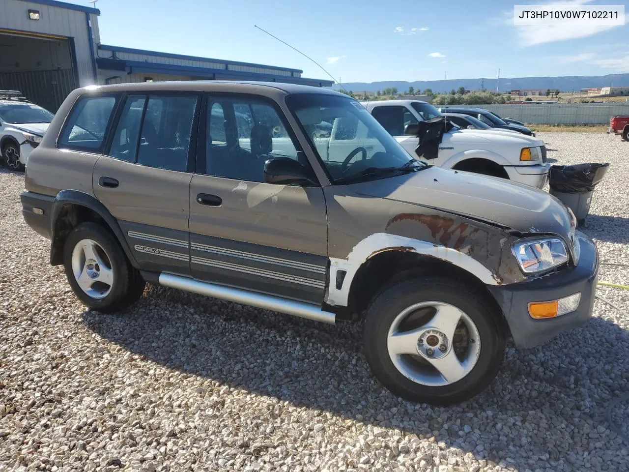 1998 Toyota Rav4 VIN: JT3HP10V0W7102211 Lot: 66868464