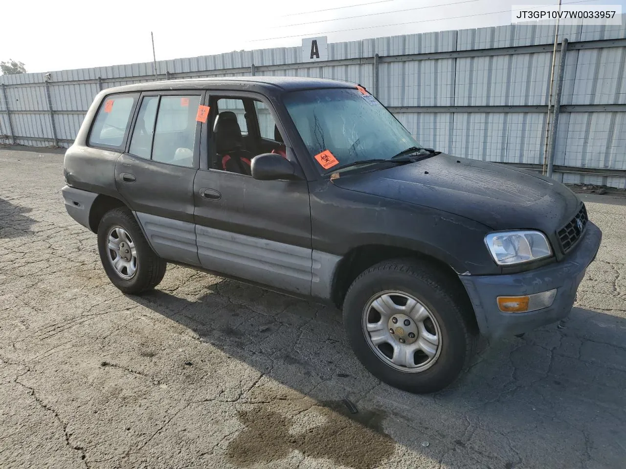 1998 Toyota Rav4 VIN: JT3GP10V7W0033957 Lot: 70335794