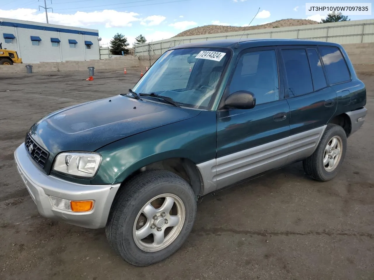 1998 Toyota Rav4 VIN: JT3HP10V0W7097835 Lot: 72414324